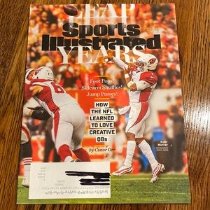 Sports Illustrated Magazine - December 2021 - Kyler Murray NFL Football - NEW!